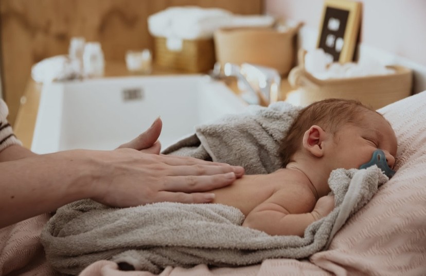 Massage bébé